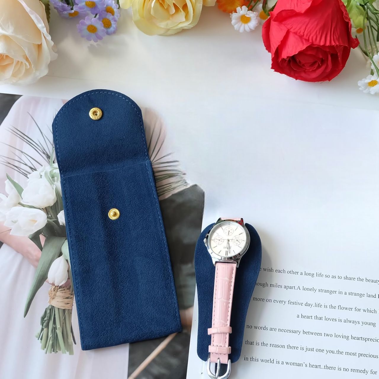 Pochette De Voyage - WatchProtectionPouch™ - Bleu