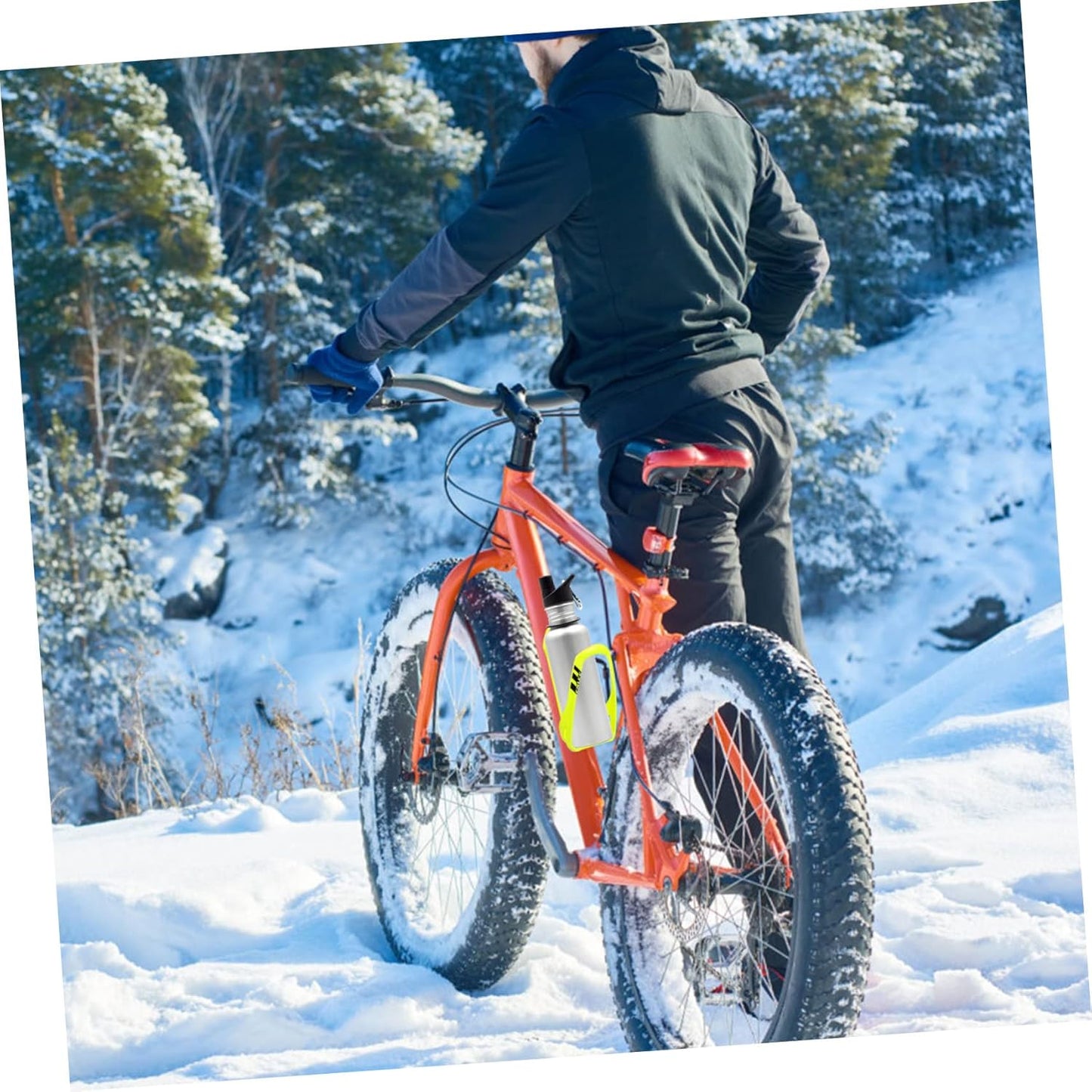 Porte Bidon Velo - BicycleBottleHolder™ - Jaune