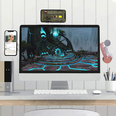 SUPPORT TELEPHONE - SnapSide™ - Argent