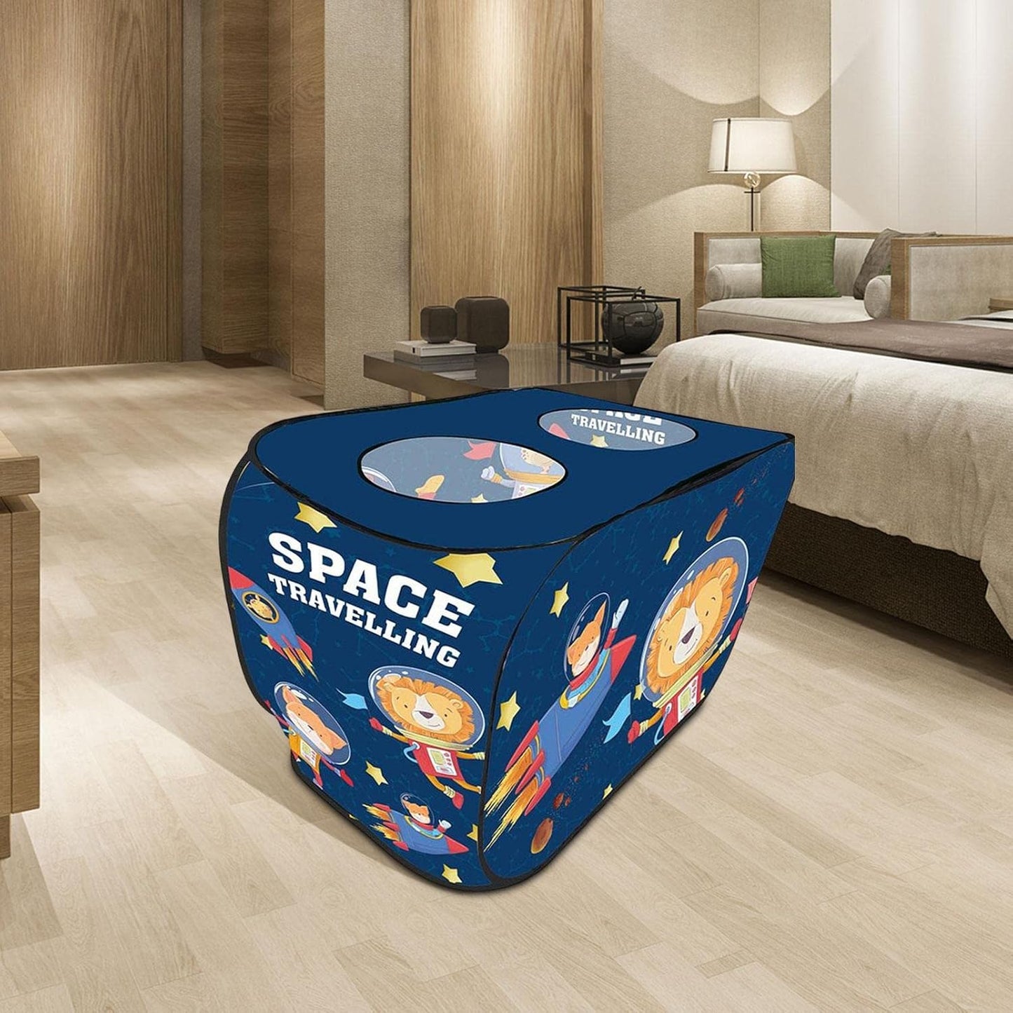 Tente de Jeu Enfant - TenteMagik™ - Tente Espace Bleu Nuit