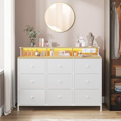 Meuble de Rangement - LumiTiroir™ - Blanc