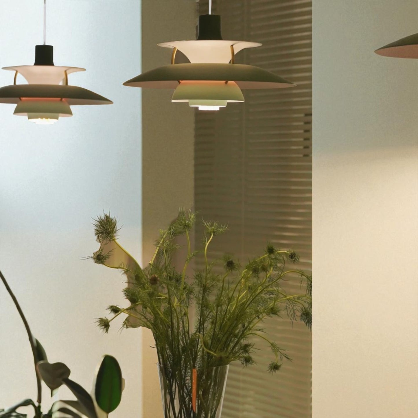 Lustre Plafond - UmbrellaLED™ - Vert