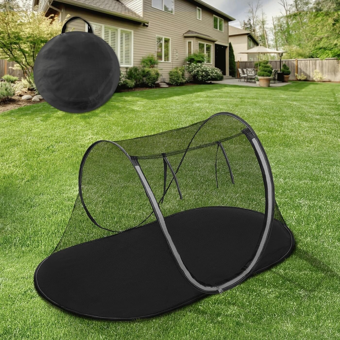 FoldingDogTent™ - Noir