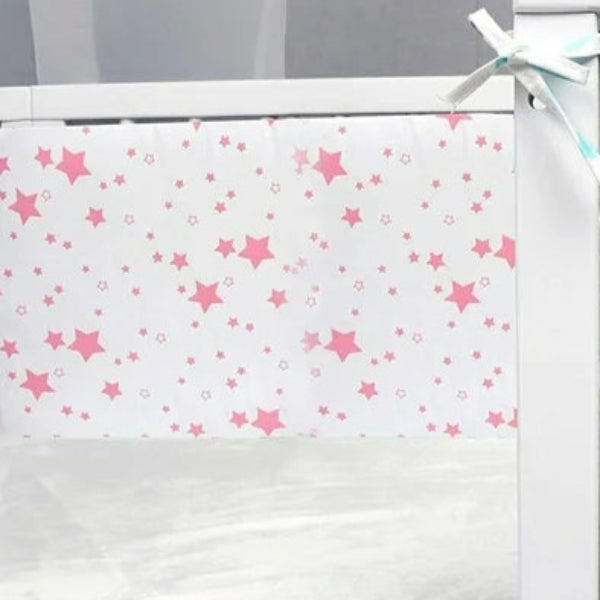 Tour de Lit - CotonBump™ - Blanc Rose