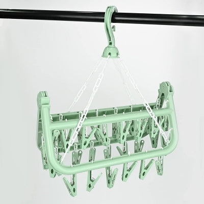 Support Séchage Linge - HangingDryingRack™ - Vert