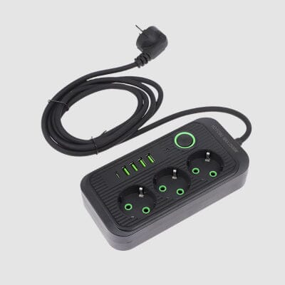Multiprise USB - PowerFlex™ - F09 Noir