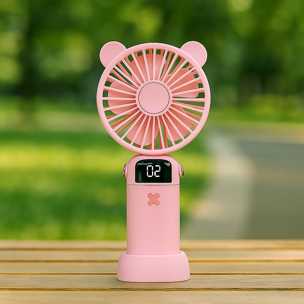 Ventilateur Portable - FlexiCool™ - Rose