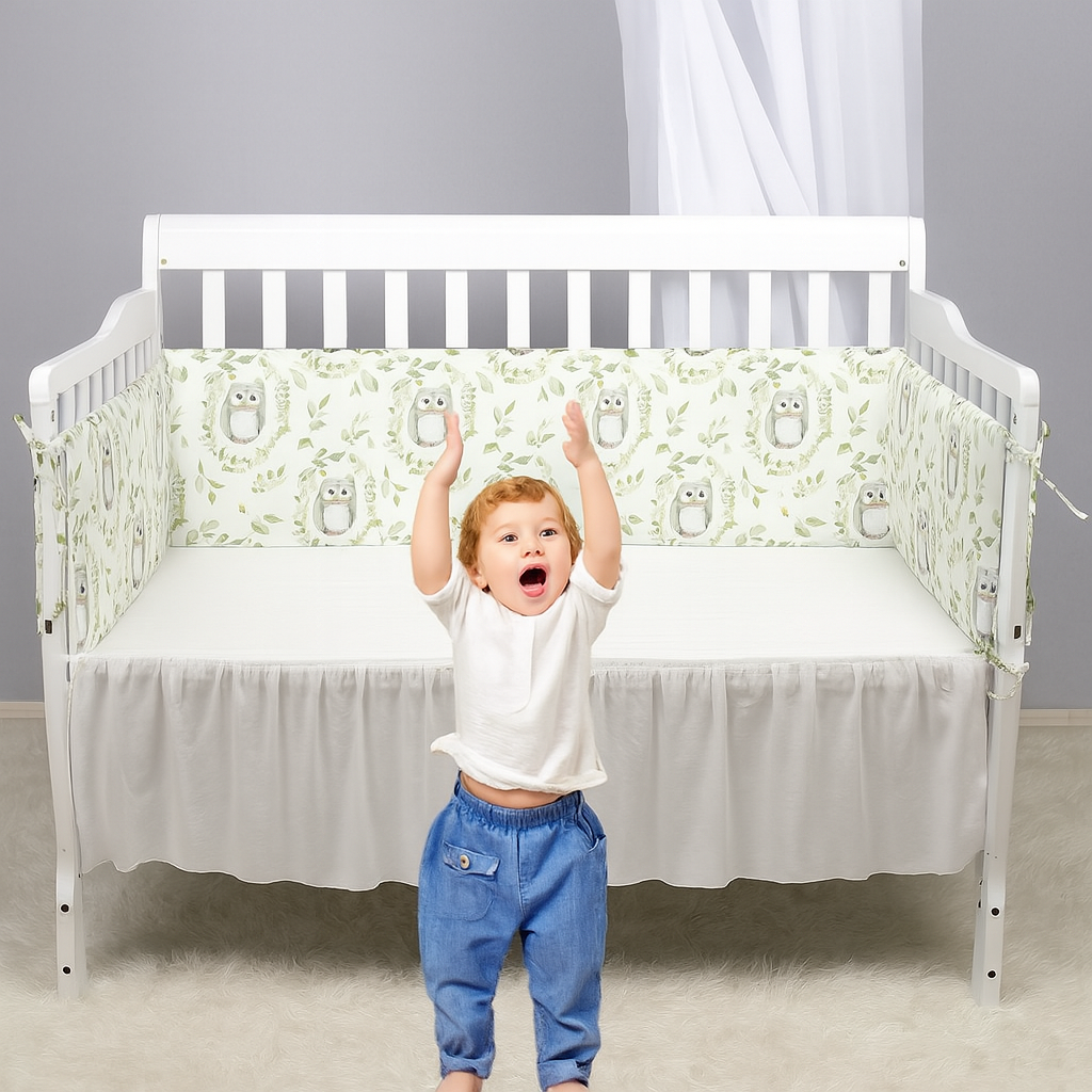 Tour de Lit - CotonBump™ - Hibou