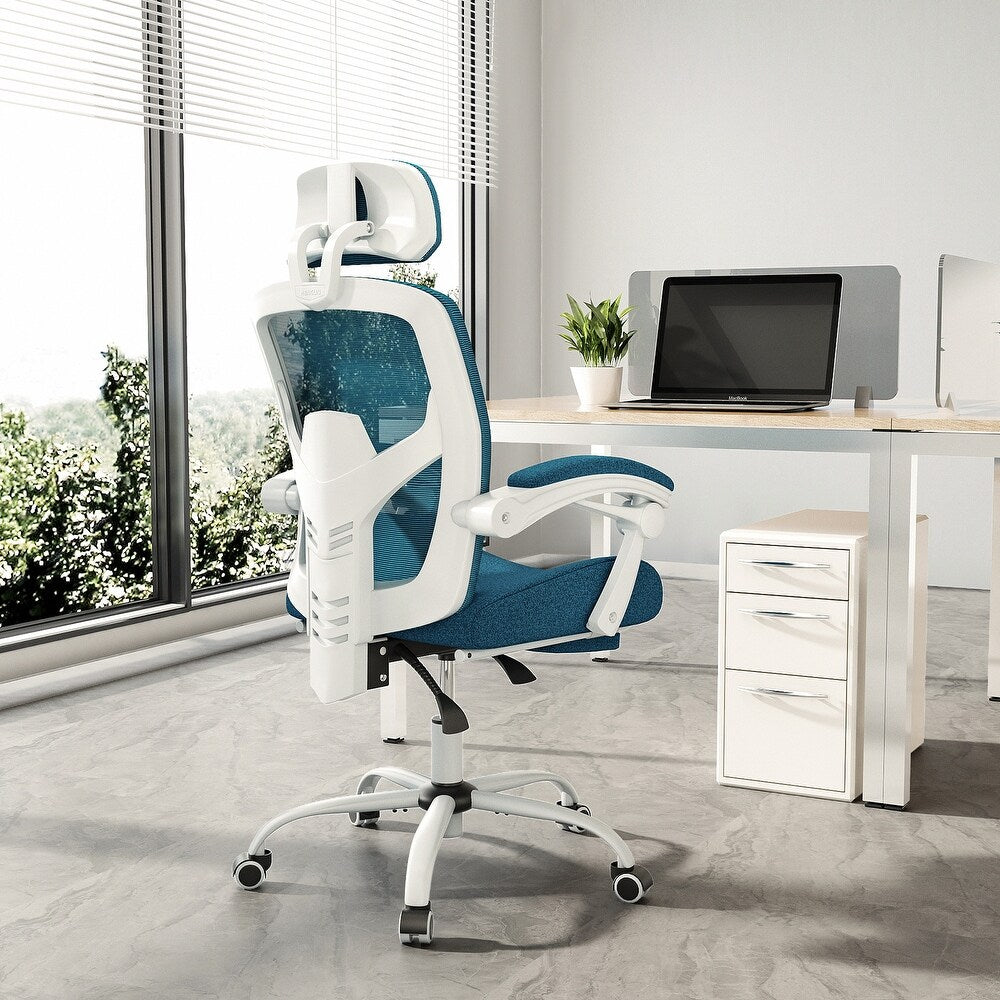 Chaise Ergonomique - ZenPosture™ - Bleu