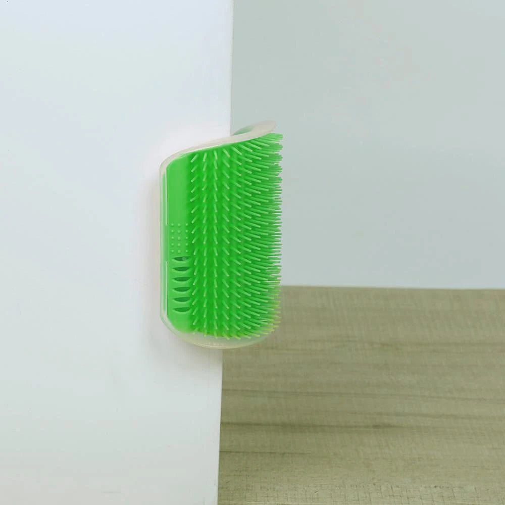 Grattoir Chat - PurrCornerGroomer™ - Vert