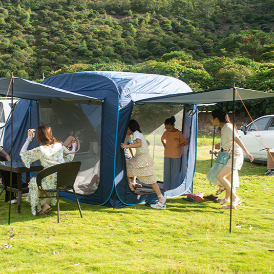 Tente pour Voiture - CampUp™ - Bleu