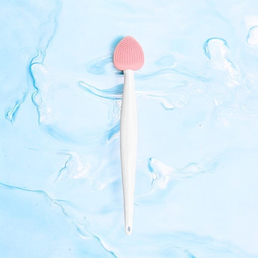 Brosse Nettoyante pour le Visage - DoubleSilkBrush™ - Cœur Rose