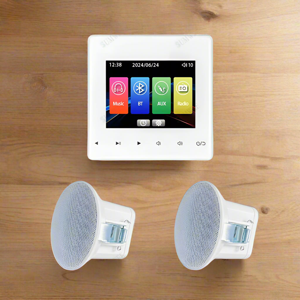 Home Cinema Bluetooth - AudioPanel™ - Blanc