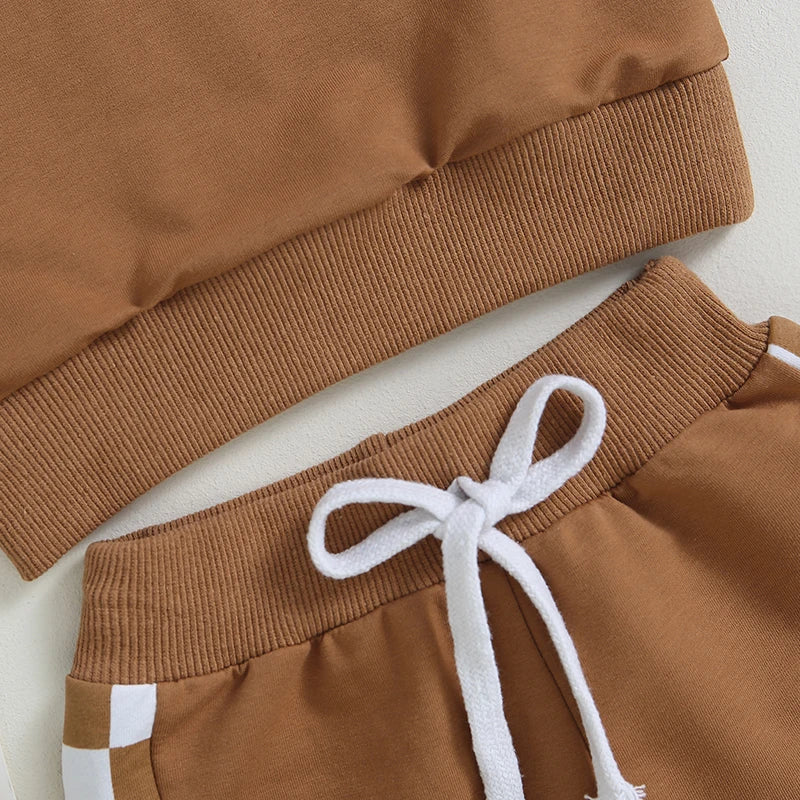 Ensemble Bebe Garcon - BabyBoysOutfits™ - Marron