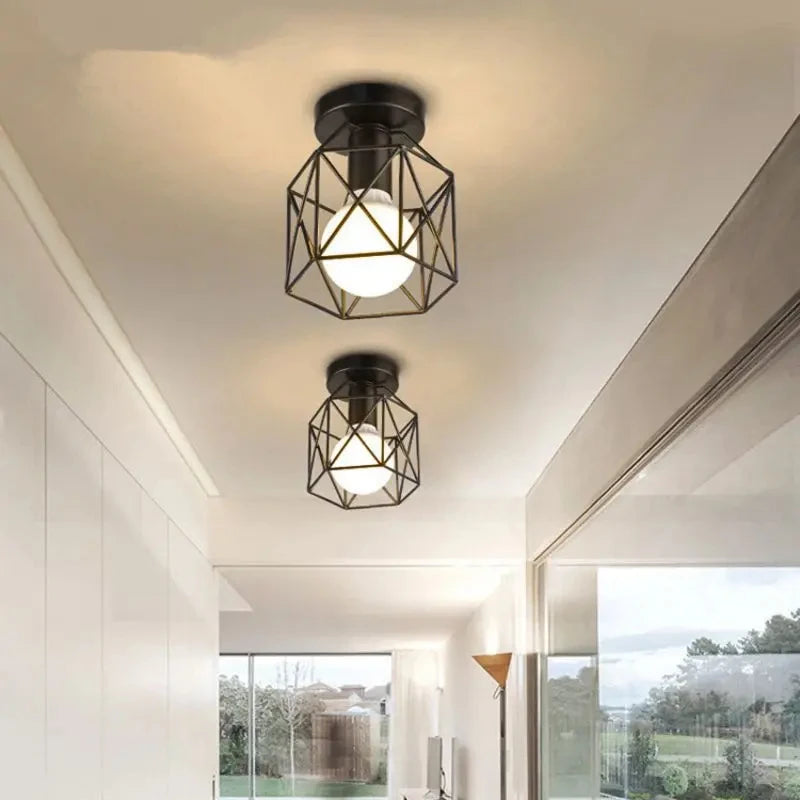 Plafonnier Led - RoundGlowLED™ - Noir