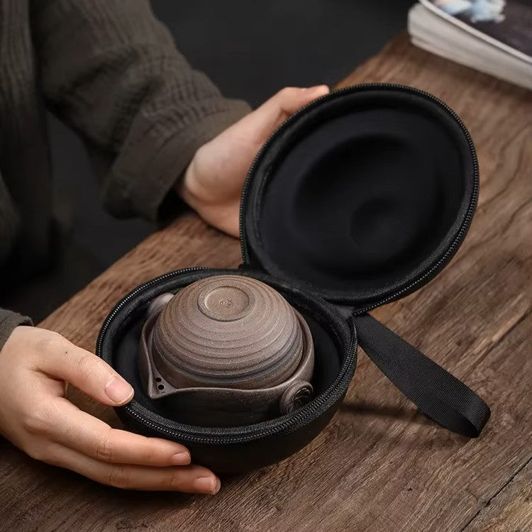 Théière Japonaise - RetroGlazeTeaSet™