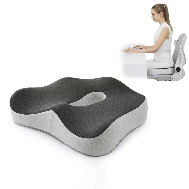 Coussin de Chaise - OfficeChairCushion™ - Gris Mixte