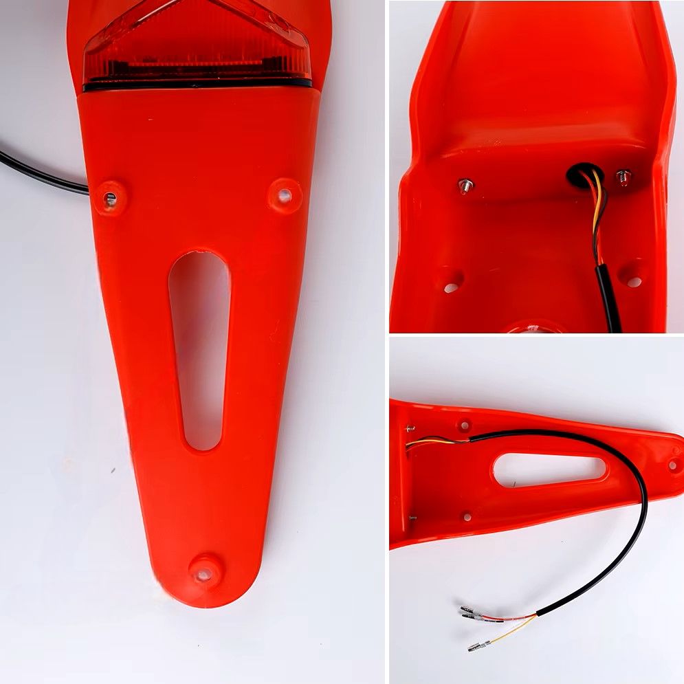 Garde Boue - MotorcycleRearFender™ - Rouge