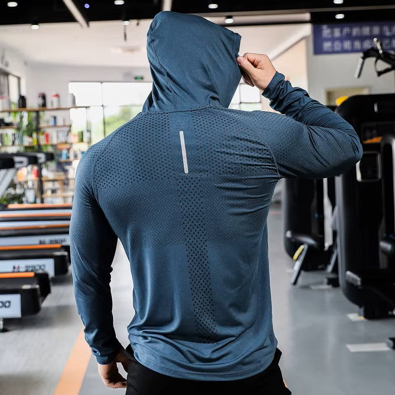 Sweat à Capuche Homme - PowerFit™ - Bleu