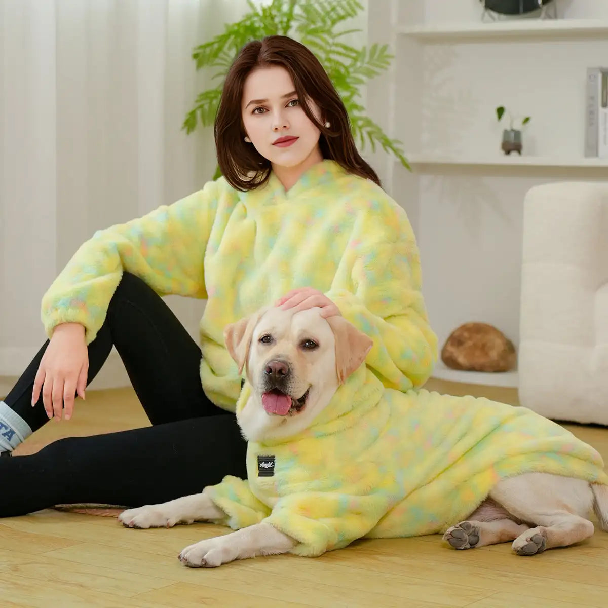 Manteau pour Chien - MatchingHoodies™ - Jaune