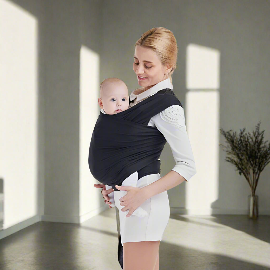 Écharpe De Portage - CuddleWrap™ - Noir