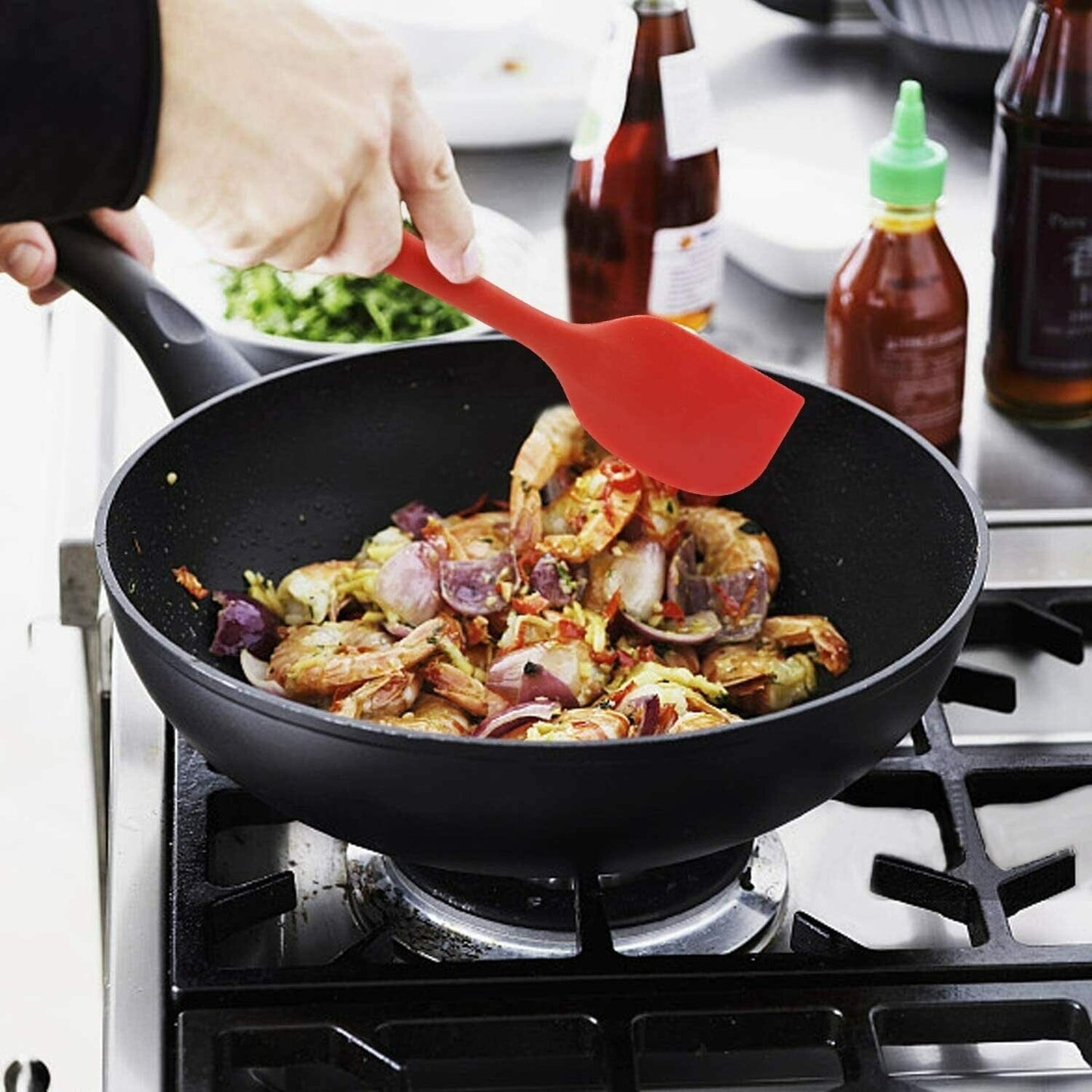 Spatule Patisserie - SiliconeSpatula™ - Rouge