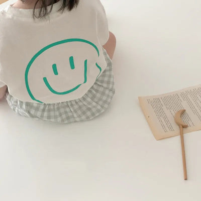Ensemble Bebe - CarréDouceur™ - Vert