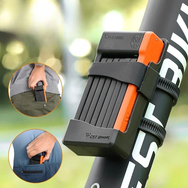 Antivol Velo - FoldableBicycleLock™ - Orange