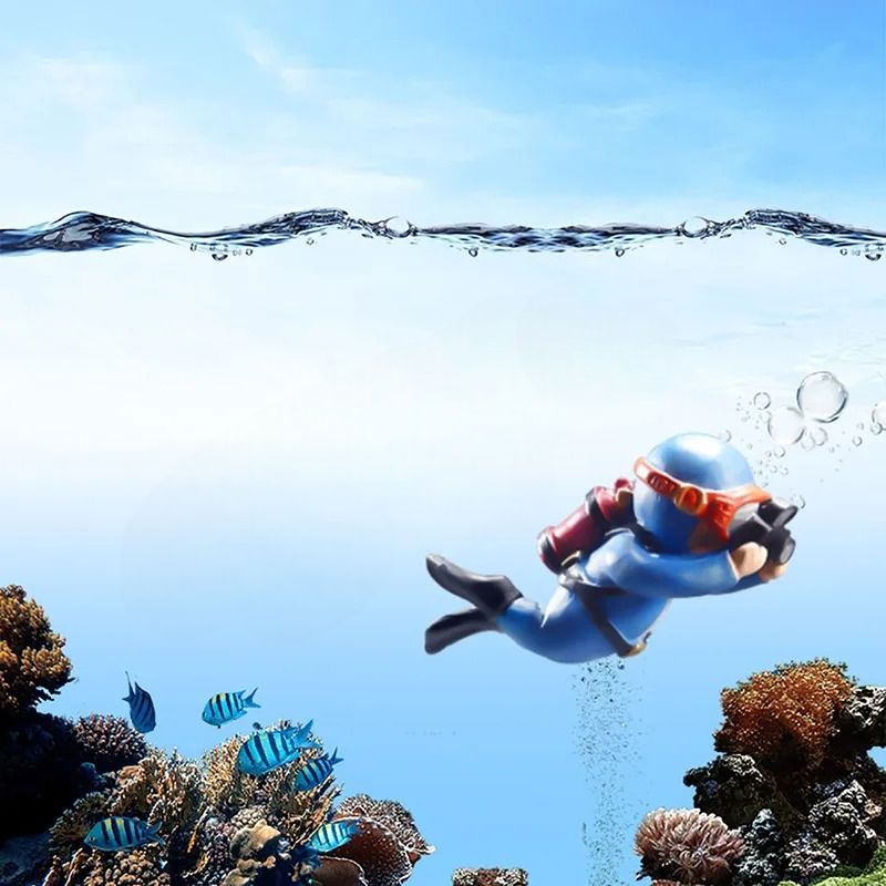 LuminousMiniDiver™ - Photographe Bleu