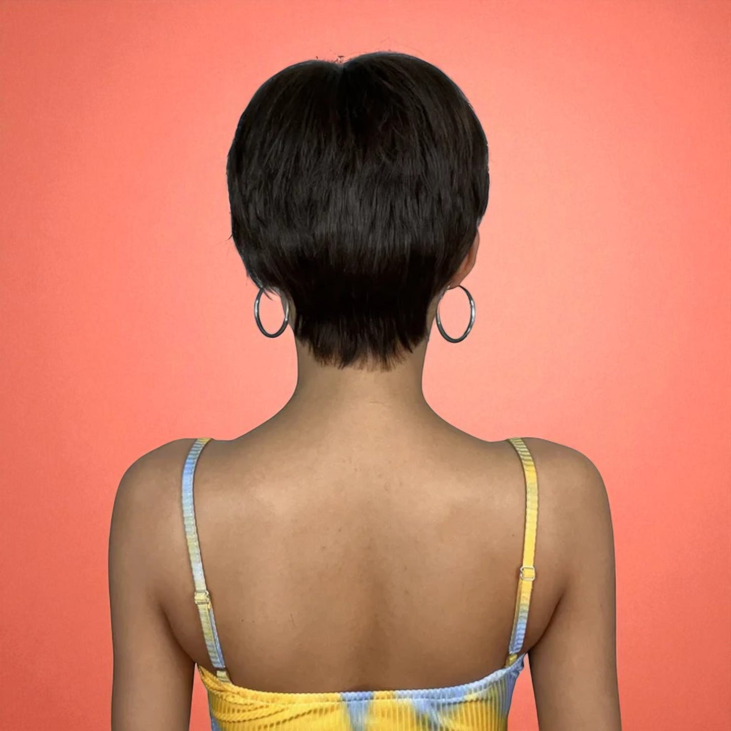 Perruque Courte Femme - NaturalLookPixie™ - Noir