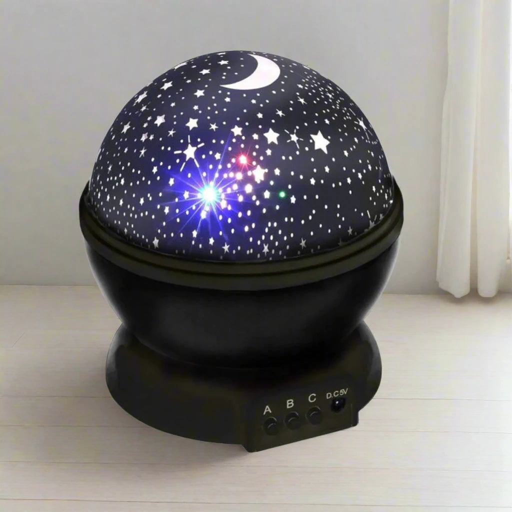 Veilleuse Bébé - StarlightSpinner™ - Noir