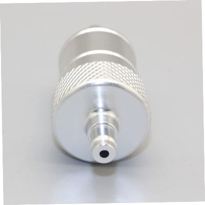 Filtre à carburant - MotorcycleFuelFilter™ - CNC Long Argent