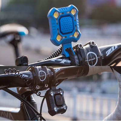 Sonnette Pour Vélo - BicycleLightBell™ - Bleu