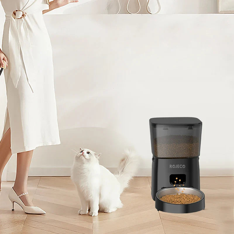 Distributeur Croquettes - AutomaticPetFeeder™ - Noir