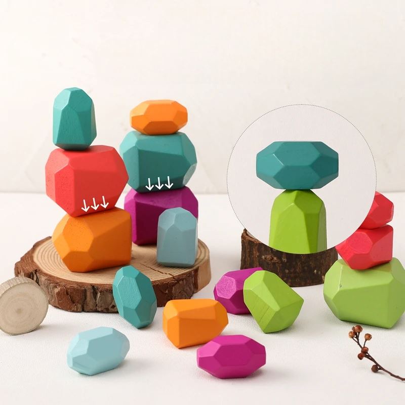 WoodStonesToy™- Ensemble MultiCouleur