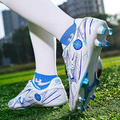 Chaussures de Football - GoldenSoccerShoes™ - Bleu