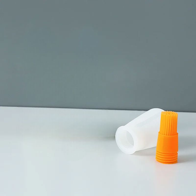 Bouteille pour huile - OilBottleBrush™ - Orange