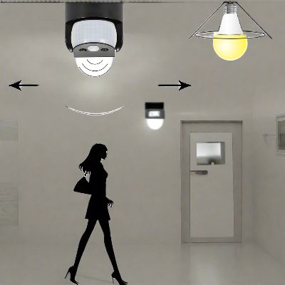 Détecteur de mouvement - MotionSensor™ - Noir