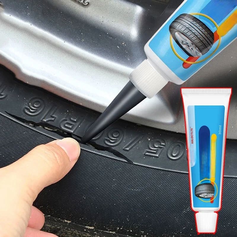 Réparation Pneu Crevé - TyreGlueLiquid™- Bleu