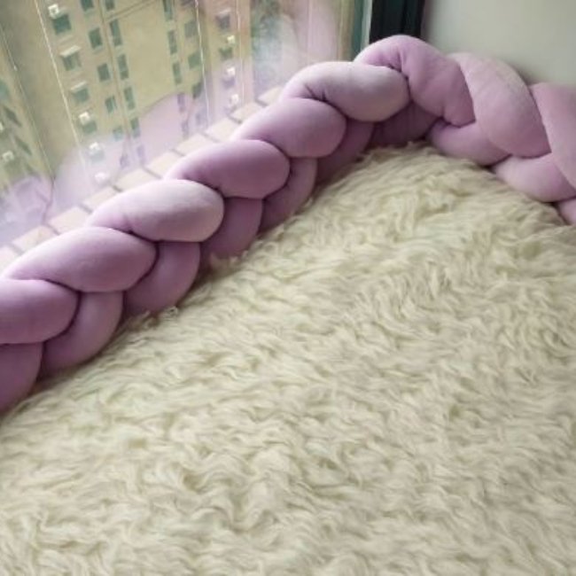 Tresse de Lit - WrapNest™ - Mauve