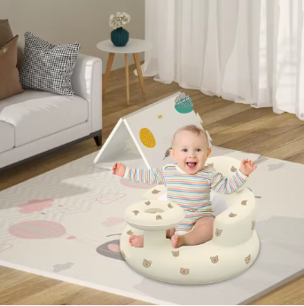 Canapé Gonflable - BabySeat™ - Blanc Ourson