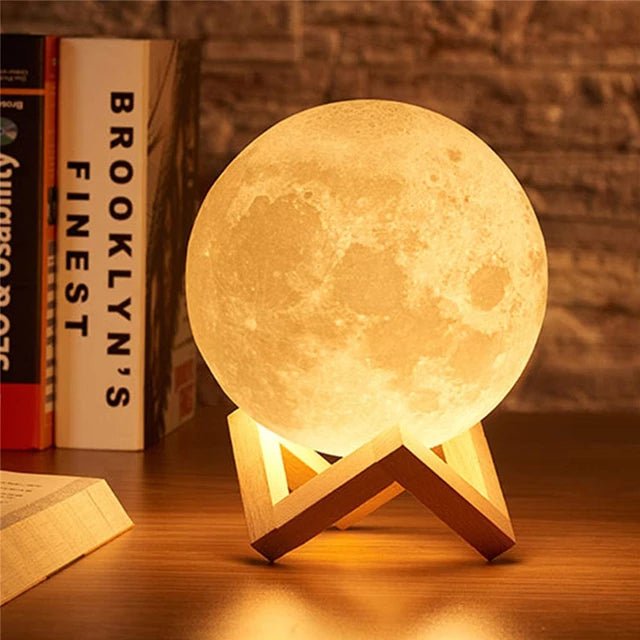 LunarBall™ - Multicolored planet-shaped nightlight