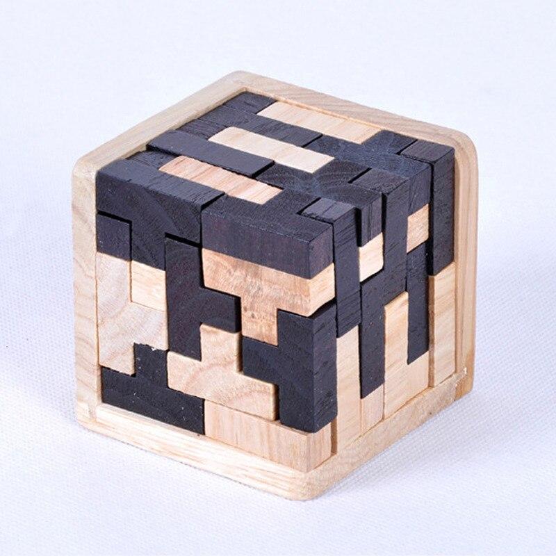 3DPuzzle™ - Puzzle Cube en bois | Jeux