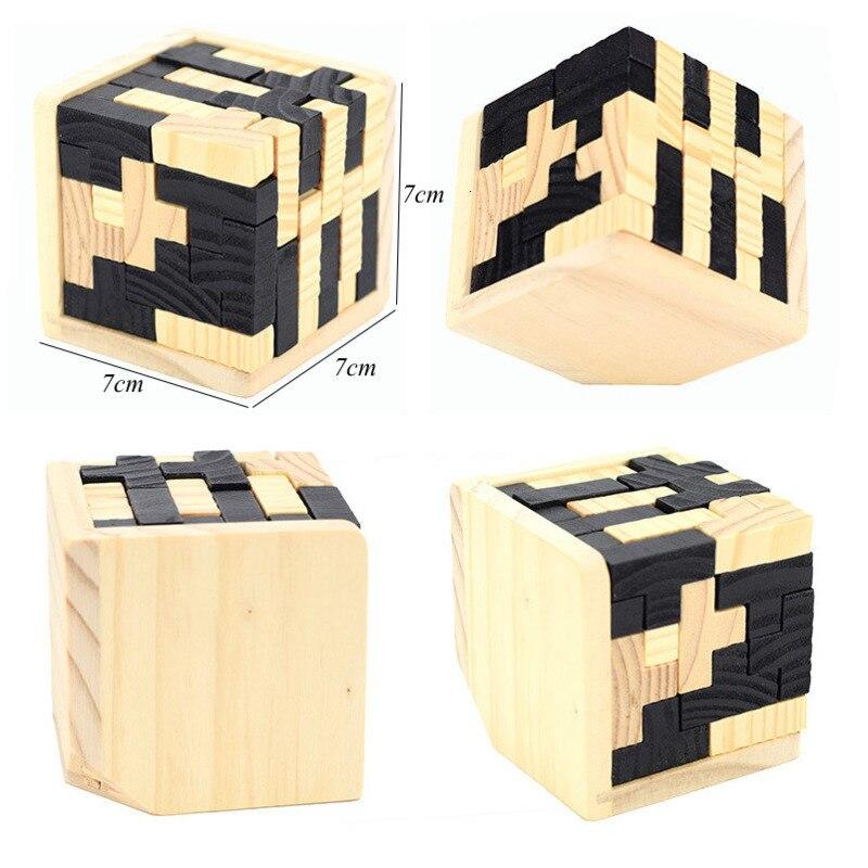 3DPuzzle™ - Puzzle Cube en bois | Jeux