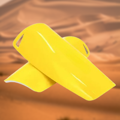 PROTEGE TIBIA FOOT - FootballPadCover™ - Jaune