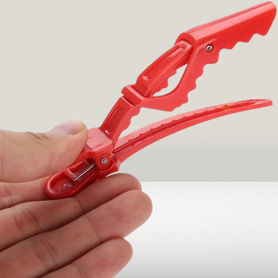 Pince à Cheveux Crocodile - AlligatorHairClips™ - Rouge