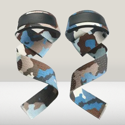 Sangle De Levage - GymWristLiftingStraps™ - Camouflage