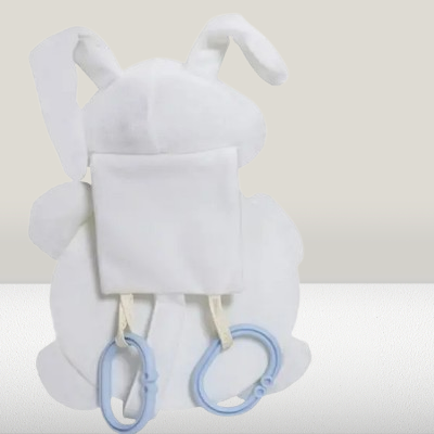 Rétroviseur intérieur - SafetyCarBabyMirror™ - Lapin