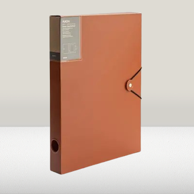 Classeur - OfficeDocumentBox™ - Marron