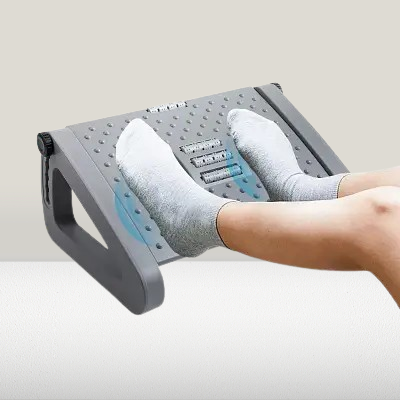 Repose Pied Bureau - UnderDeskFootrest™ - Gris